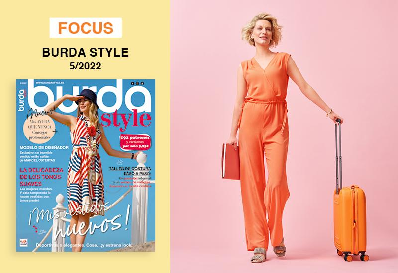 Focus burda style n° 05/2022 : mode business en couleurs