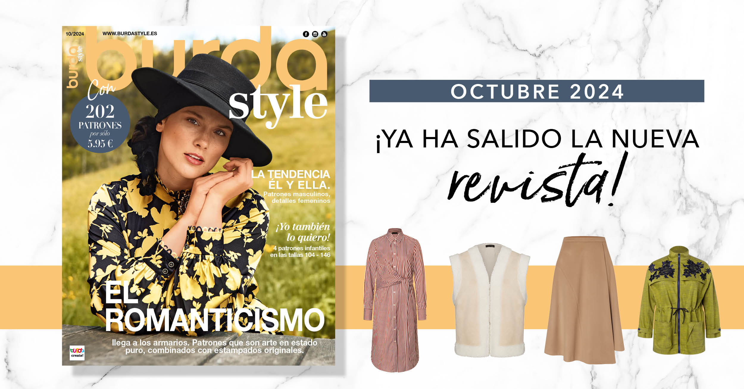 Octubre de 2024: ¡el nuevo número de burda style!